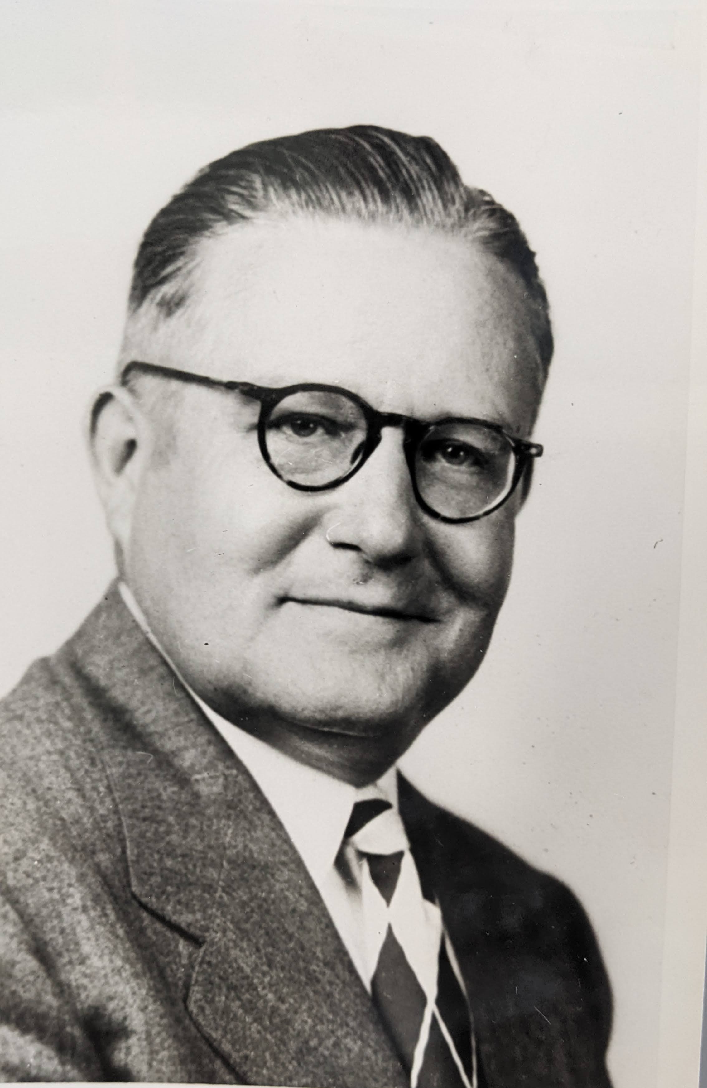 Portrait of Superintendent Neil A. Dayton.
